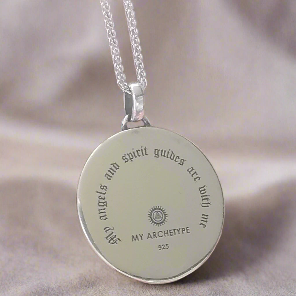 My Archetype 1111 ANGEL STERLING SILVER MEDALLION & CHAIN