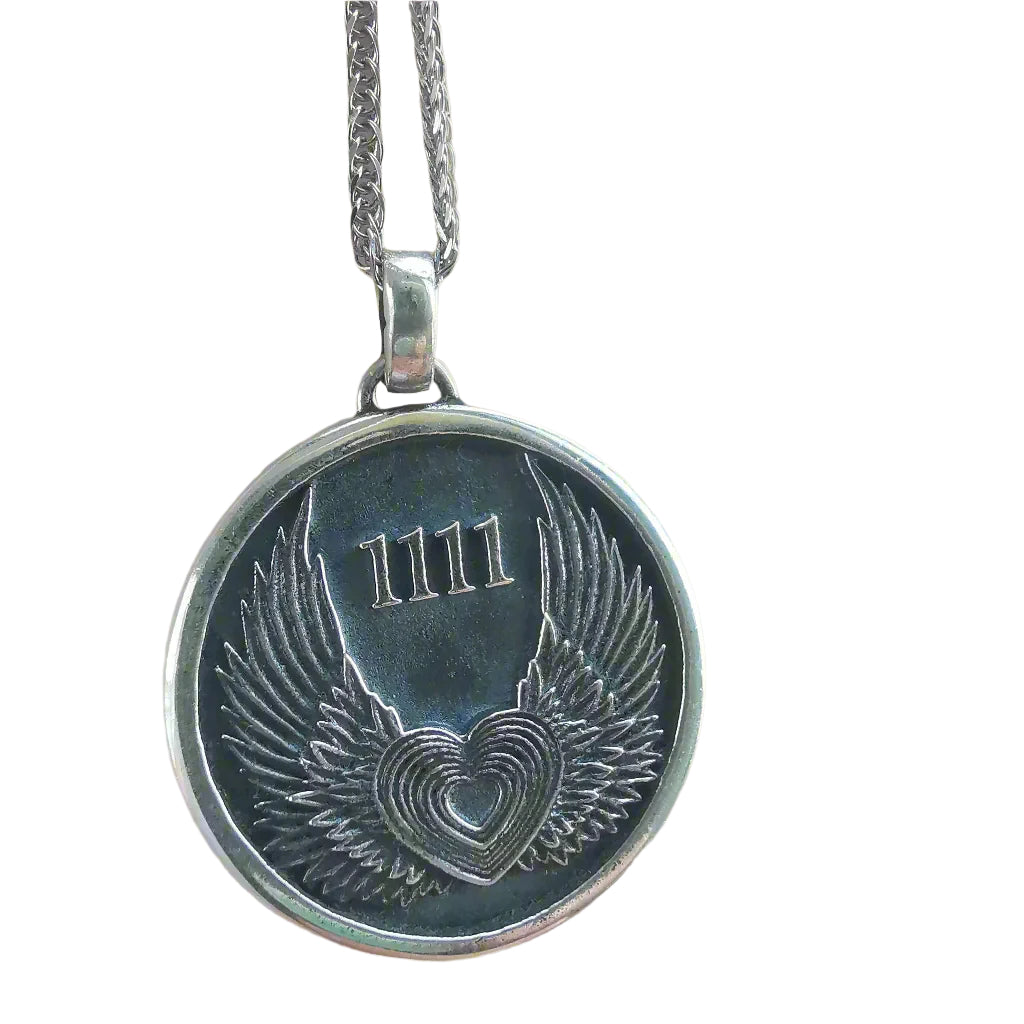 My Archetype 1111 ANGEL STERLING SILVER MEDALLION & CHAIN