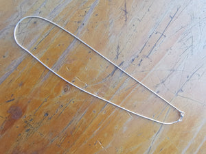 STERLING SILVER SOLID CHAIN- 50CM