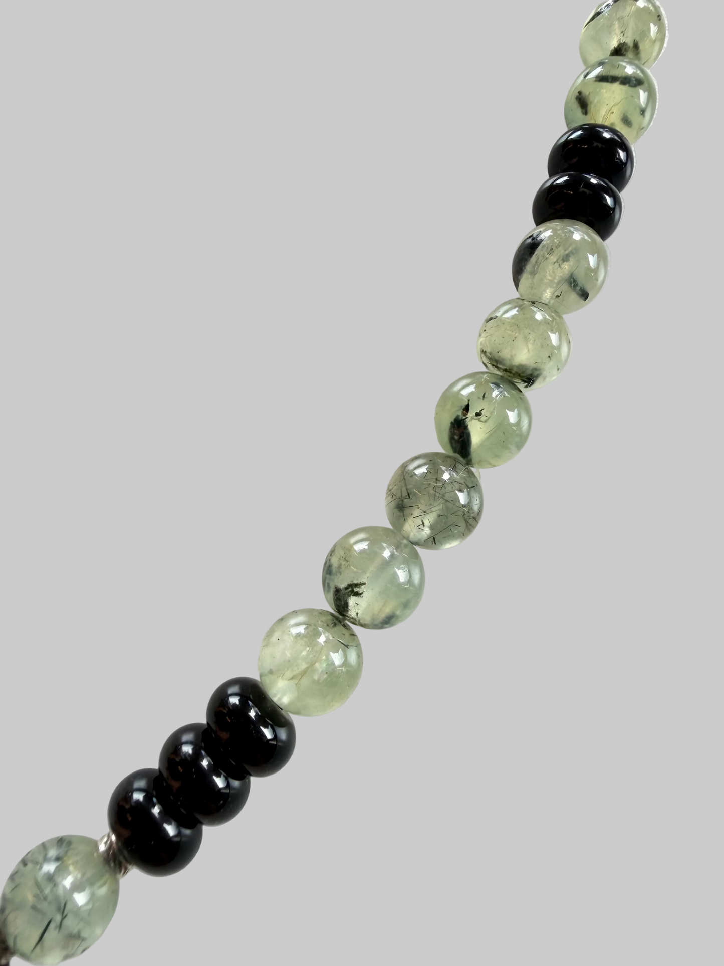 Heart Healer — Black Onyx, Peridot & Green Aventurine Necklace, Sterling Silver- My Archetype