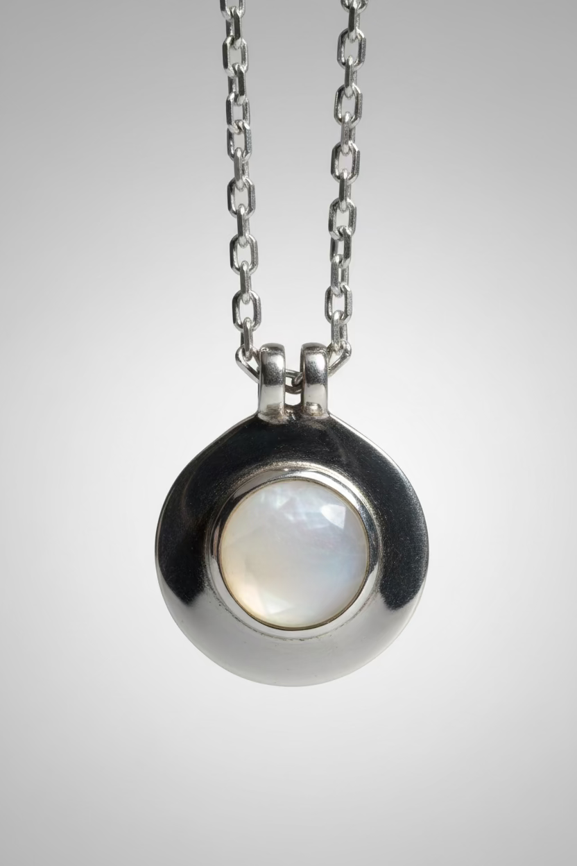 Birthstone Sterling Silver Necklace (13 options)