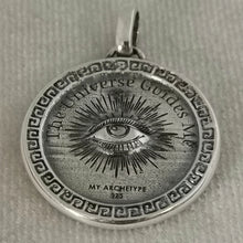 Load image into Gallery viewer, THE ORACLE STERLING SILVER MEDALLION (NO CHAIN)
