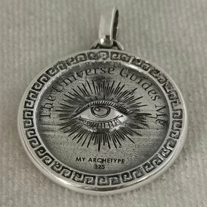 THE ORACLE STERLING SILVER MEDALLION (NO CHAIN)