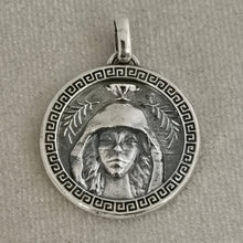 Load image into Gallery viewer, THE ORACLE STERLING SILVER MEDALLION (NO CHAIN)
